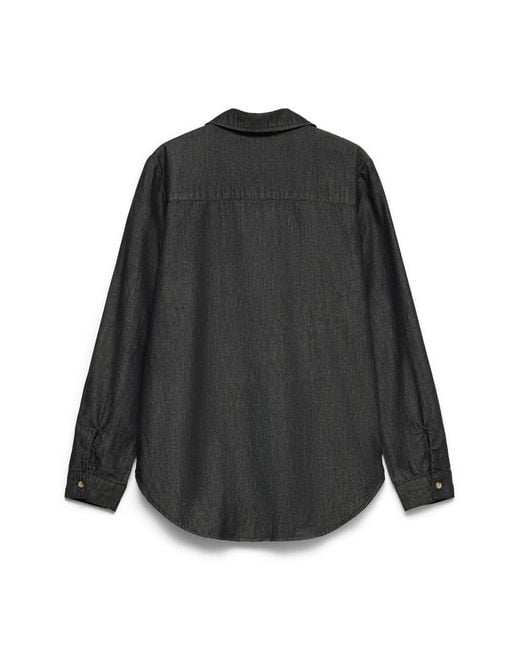 Vero Moda Black Hemd Vmbumpy