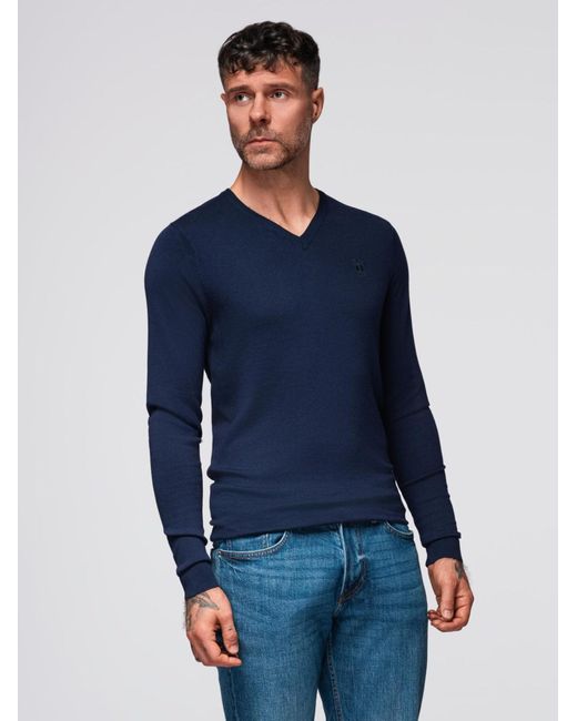 Ombre Pullover in Blue für Herren