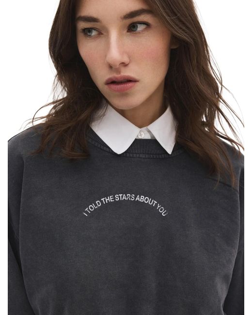 No Matter What Blue Sweatshirt