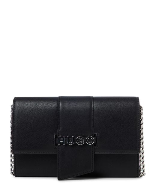 HUGO Black Clutch