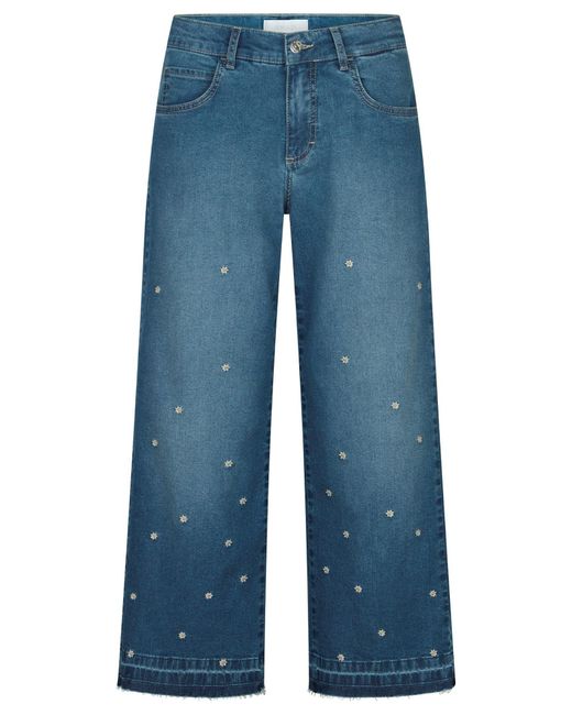 ANGELS Jeans 'ornella diamond' in Blau | Lyst DE