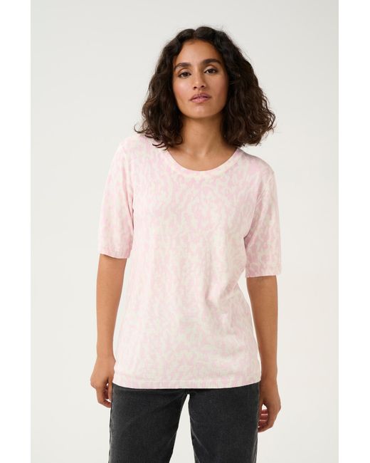 Kaffe Pink Pullover Ka Liz