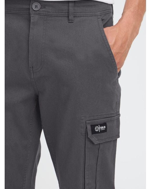 Solid Cargohose Sdchasey in Gray für Herren