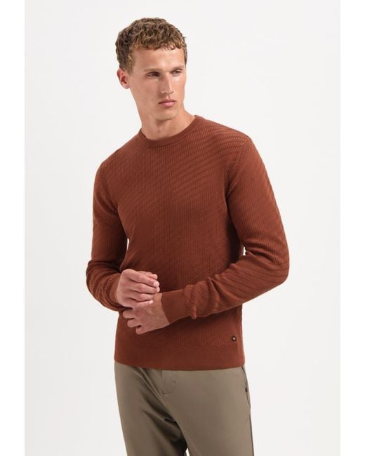 No Excess Pullover in Brown für Herren