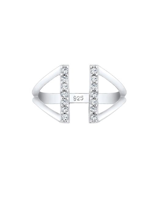 Elli Jewelry Metallic Ring Geo