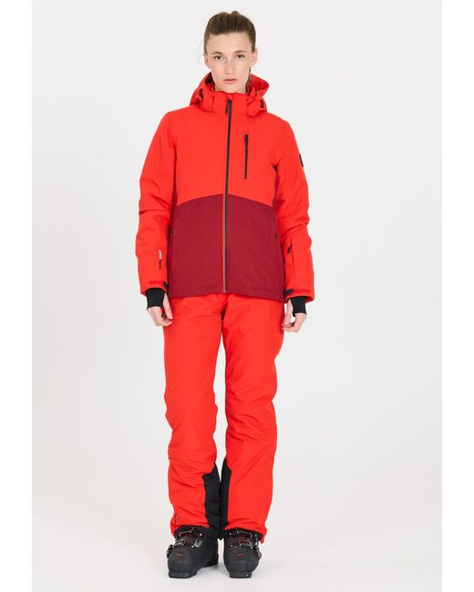 Whistles Red Skijacke Drizzle