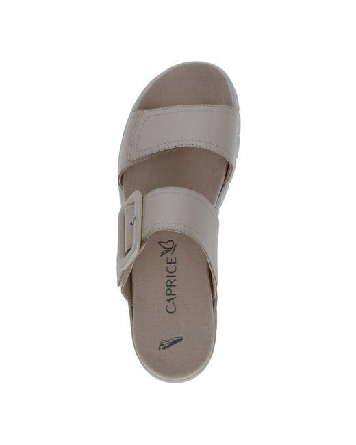Caprice White Pantolette