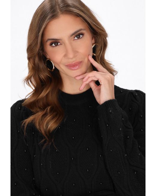 faina Black Pullover