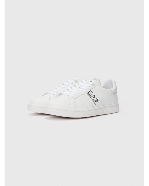 EA7 Sneaker Classic in White für Herren