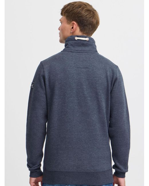 Solid Sweatshirt Trip in Blue für Herren