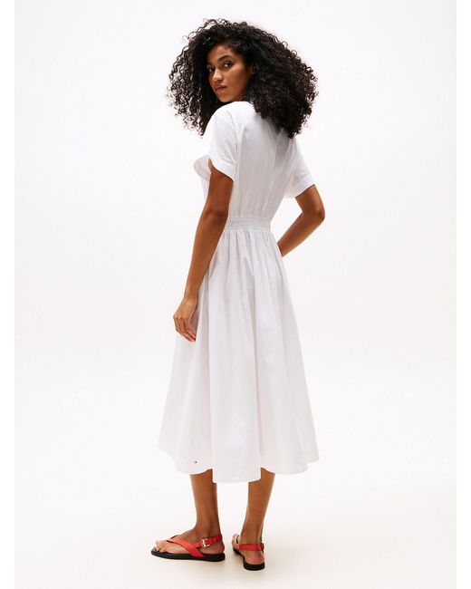 Tommy Hilfiger White Kleid