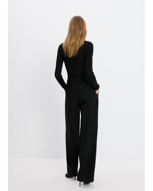 Mango Black Jumpsuit