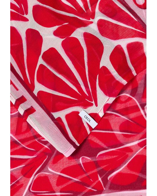 Cecil Red Schal