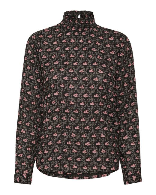 Kaffe Black Bluse Ka Amber