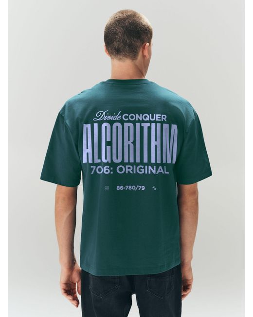 Next T-Shirt in Green für Herren