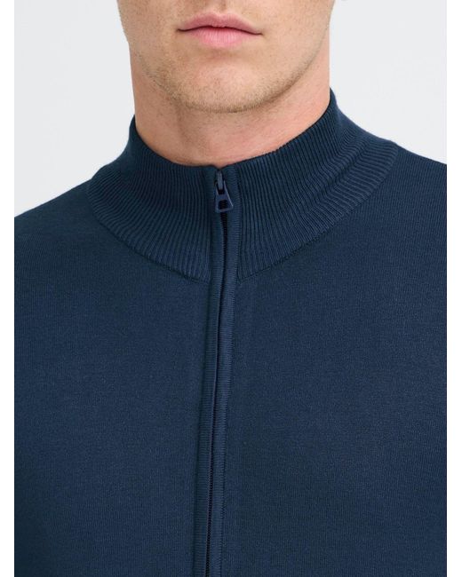 Blend Strickjacke Webe in Blue für Herren