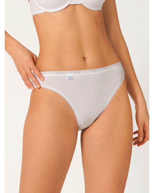 Sloggi White Tai-Slip Basic 3P