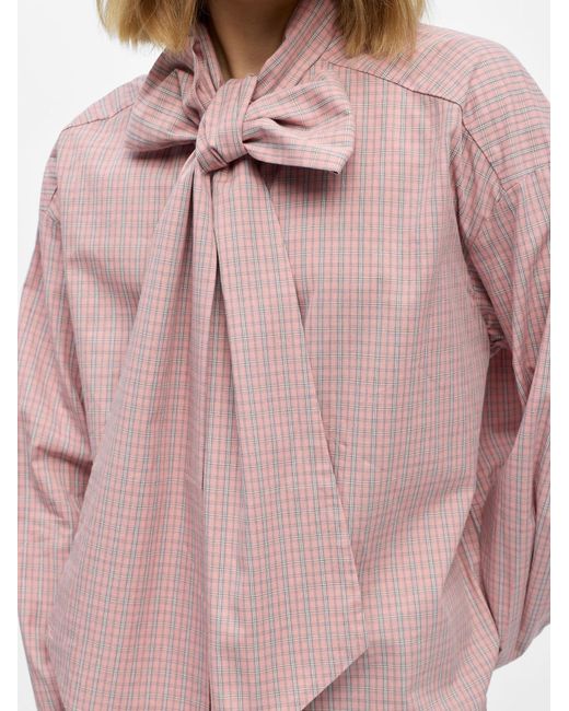Object Pink Bluse Objalime