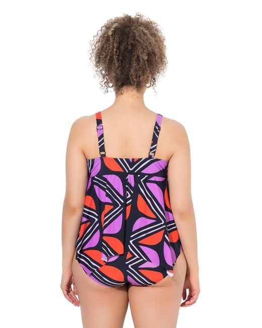 Ulla Popken Red Tankini Judith (Grs)