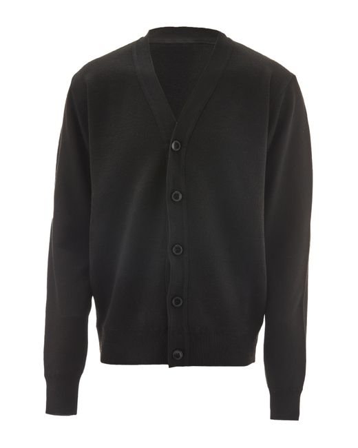 Mozzaar Strickjacke in Black für Herren