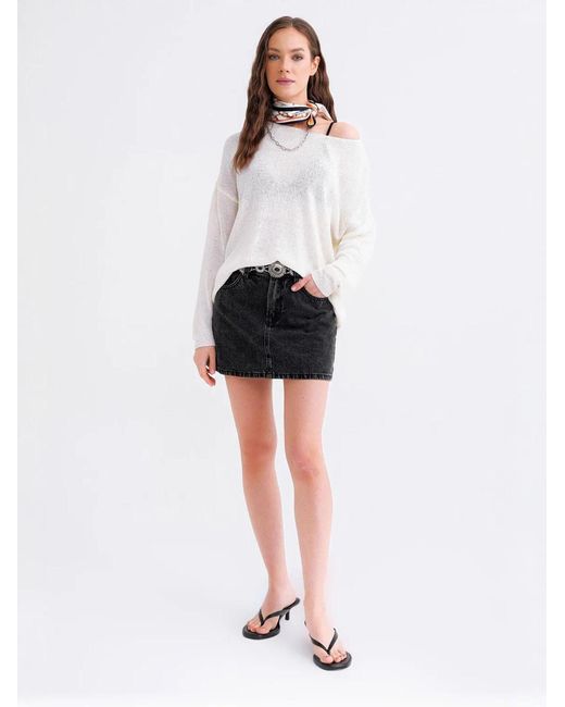 MixRay White Pullover