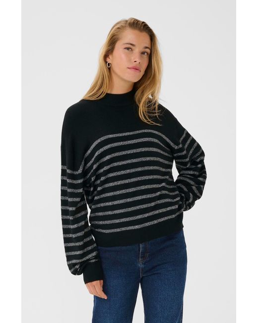 Kaffe Black Pullover Kalizz