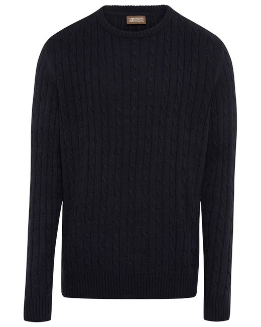 Man's World World Pullover in Blue für Herren