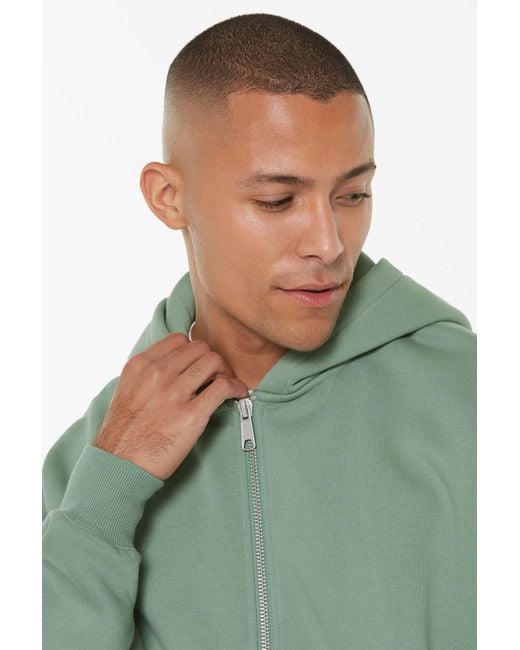 Harlem Soul Green Damen Bru-No Hoodie Jacket Oversized