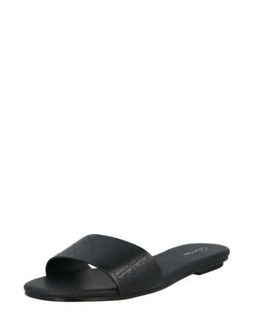 Calvin Klein Black Pantolette