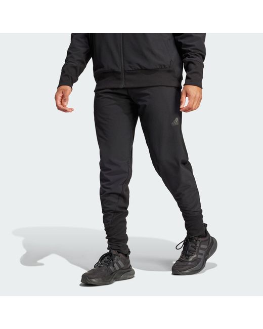 Adidas Sporthose 'z.n.e.' in Black für Herren