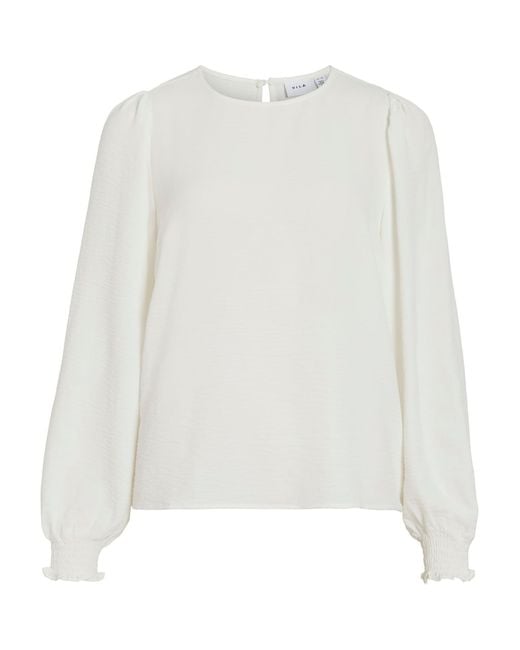 Vila White Bluse Vimay
