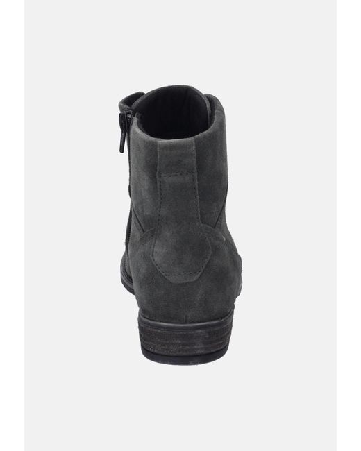 Josef Seibel Black Schnürstiefelette 'Sienna 95'