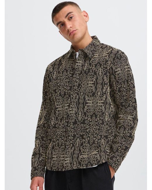 Solid Hemdjacke Sdskibber in Gray für Herren