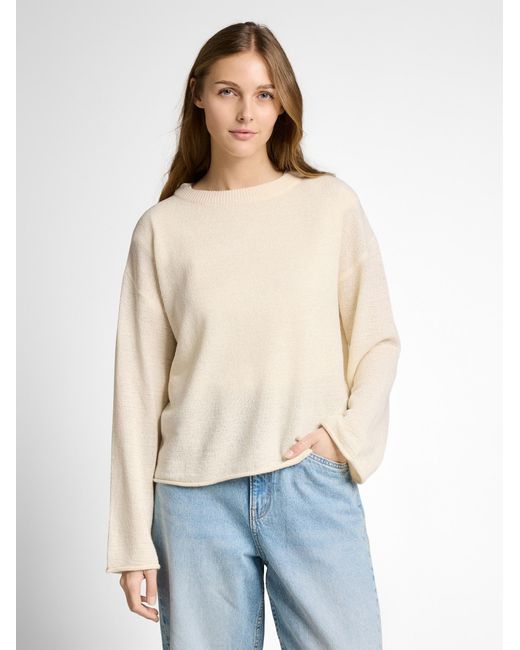Tom Tailor White Pullover