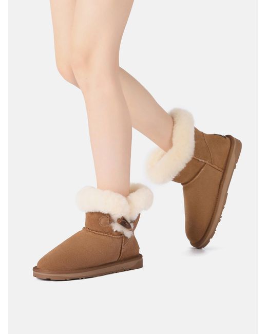 EVER AU Brown Boots Robin