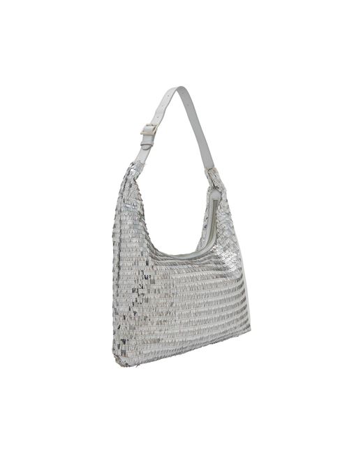 faina Gray Schultertasche