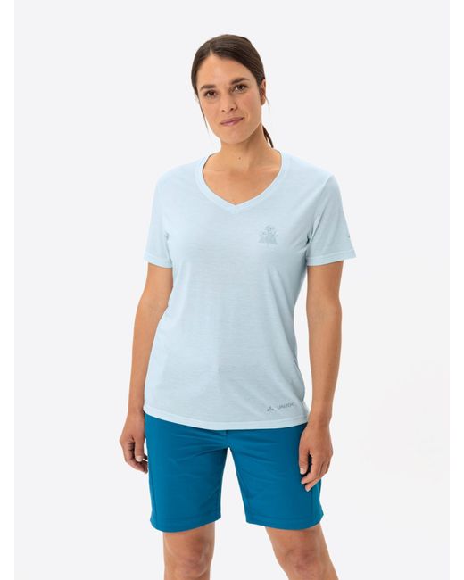Vaude Blue Funktionsshirt 'Skomer Iii'