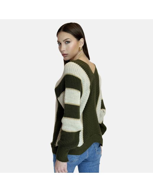 Elara Green Pullover