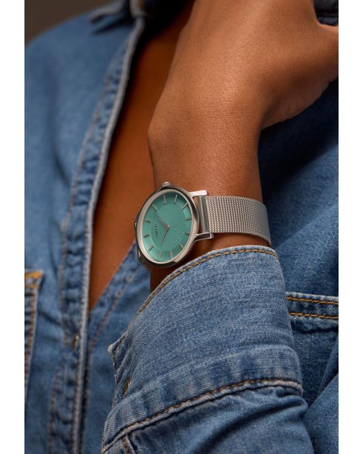 Timex Gray Analoguhr