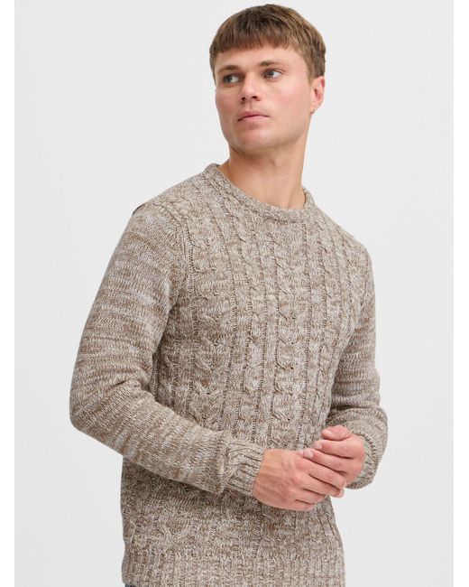 Solid Pullover Philemon in Natural für Herren