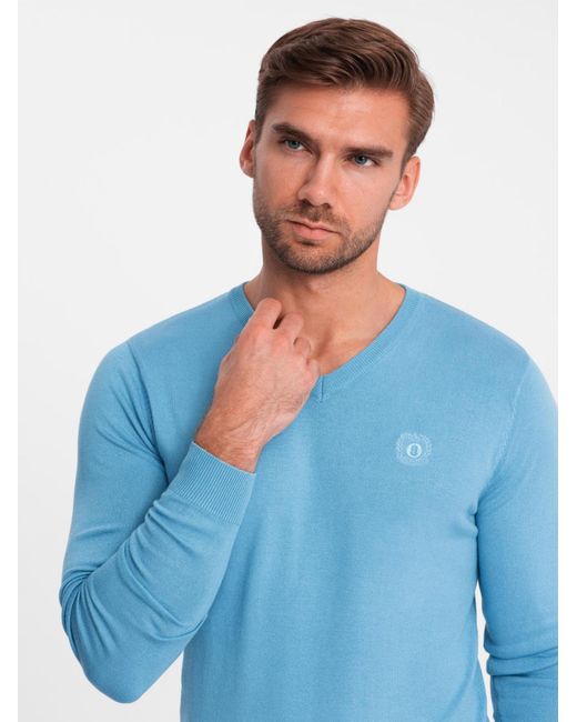 Ombre Pullover in Blue für Herren