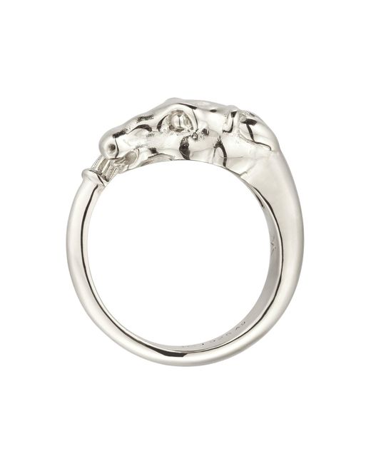 Kuzzoi Ring in White für Herren