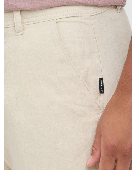 Blend Leinenhose Bhlikan in Natural für Herren