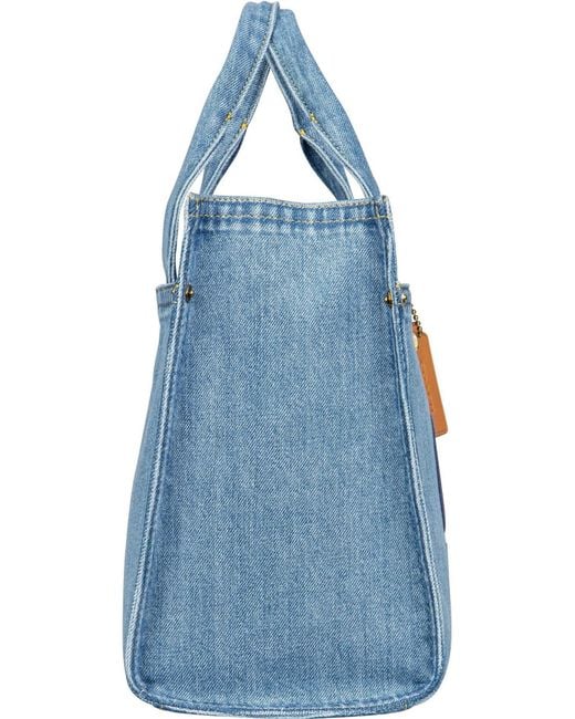 COACH Blue Handtasche Cargo Tote Bag