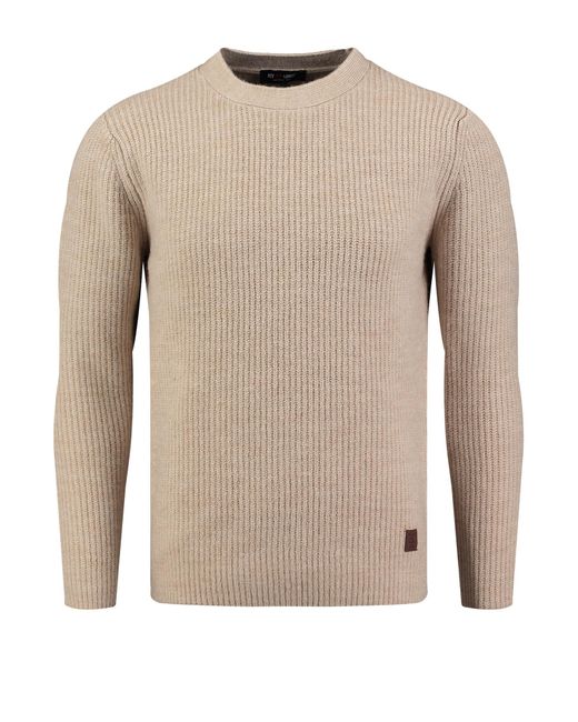 Key Largo Pullover Klglasgow in Natural für Herren
