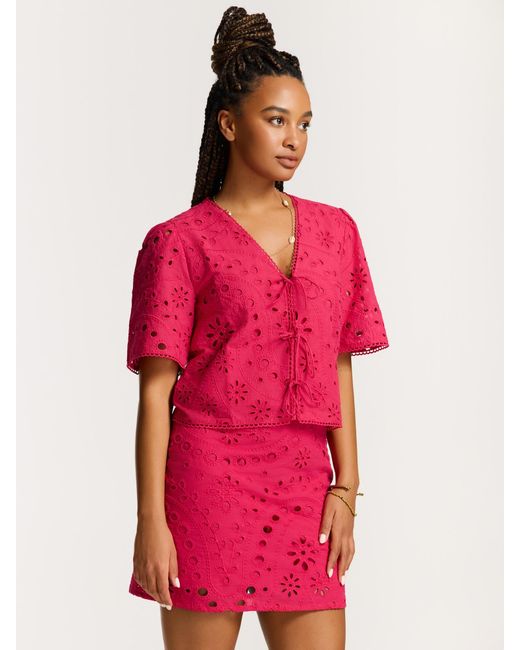 Shiwi Red Bluse 'Imke'