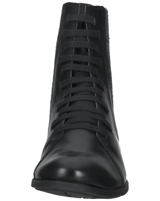Think! Black Schnürstiefelette