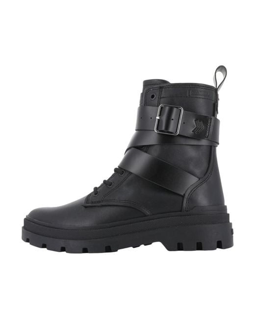 Palladium Black Schnürstiefelette Pallagrade Ranger L