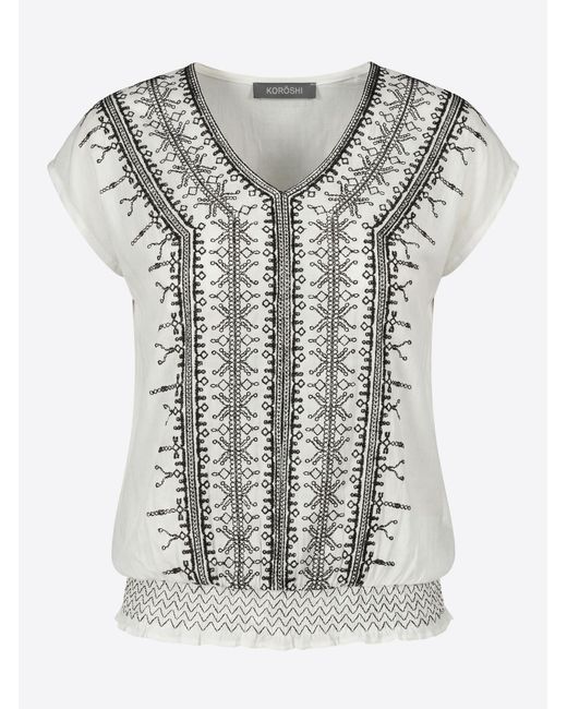 Koröshi Gray Bluse