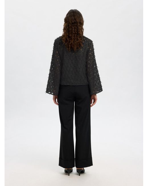 SELECTED Black Bluse Slfmarion